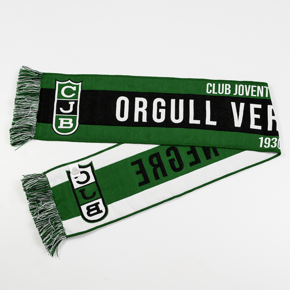 BUFANDA ORGULL VERD-I-NEGRE